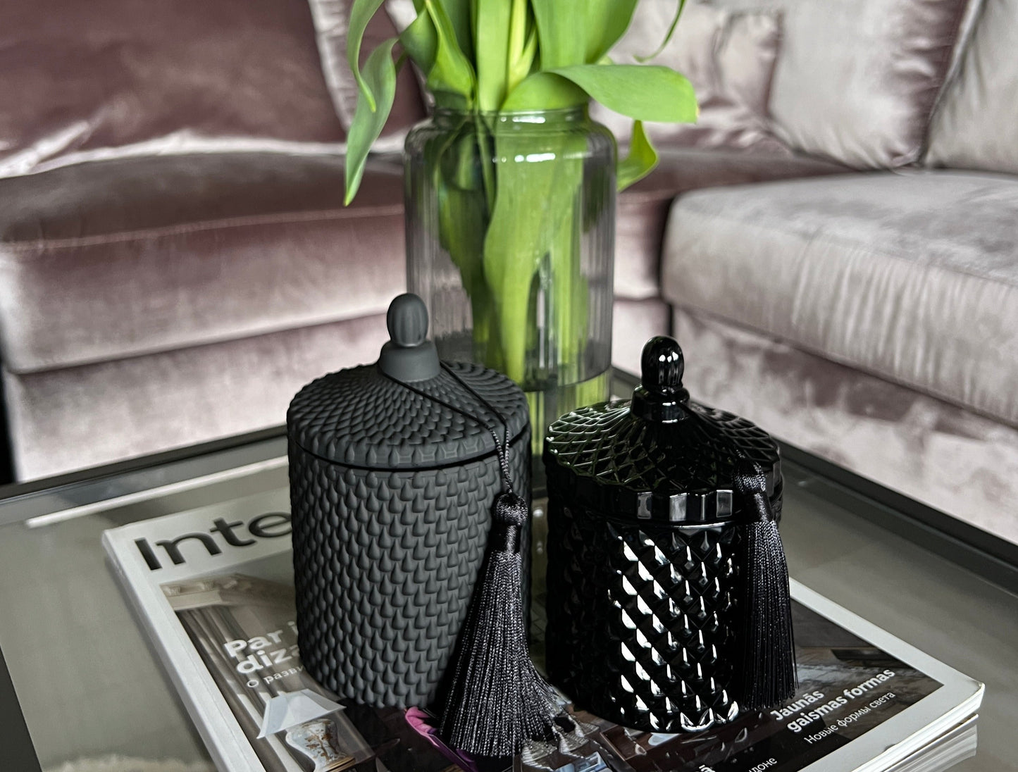 Luxe Candle - Gloss Black - 220g